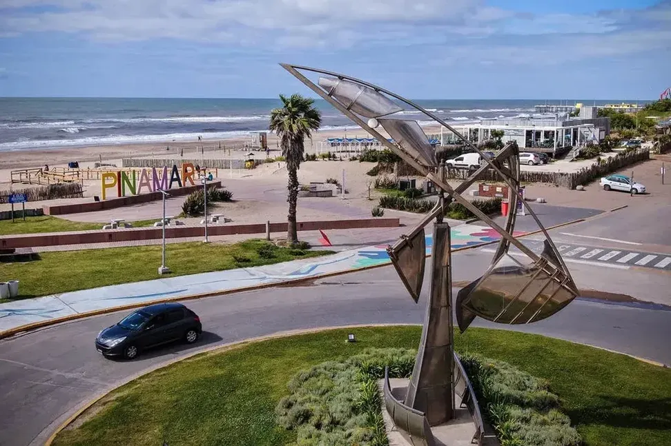 Costanera de Pinamar, dentro de la zona de cobertura de Telpin