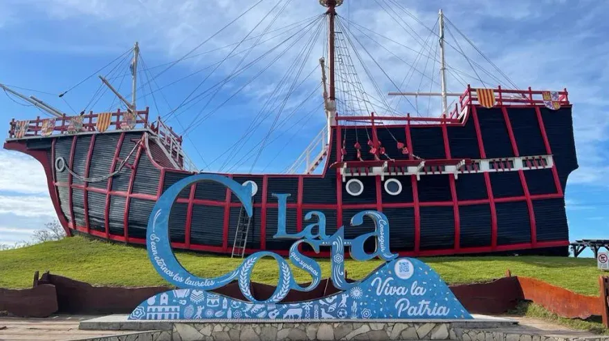 Galeón de Santa Teresita, Partido de La Costa, donde llega la fibra de Telpin