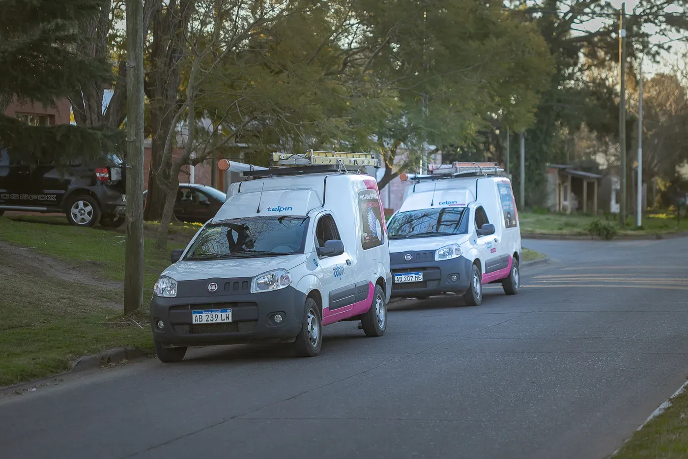 Móviles técnicos de Telpin en Pinamar