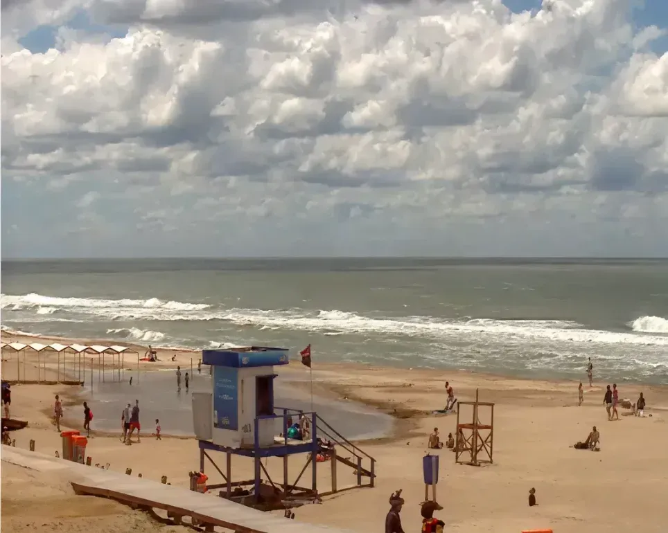 Cámara en vivo de la playa de Pinamar