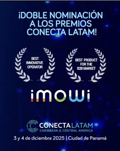 Doble nominación de imowi a los premios Conecta LATAM 2025
